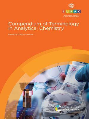 cover image of Compendium of Terminology in Analytical Chemistry